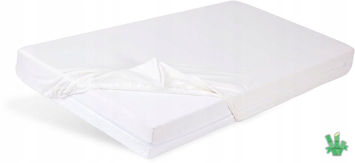 Bamboe hoeslaken 140x200cm - Zacht en ademend, tot 20cm matrashoogte