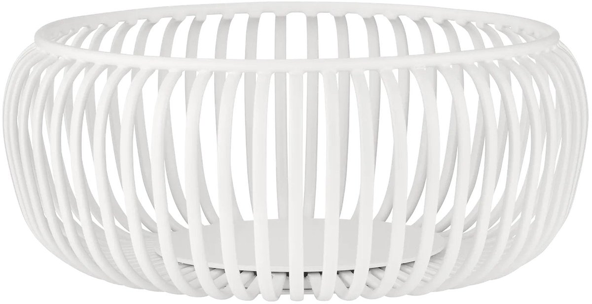 Lito Schaal White Small | Wit | Staal