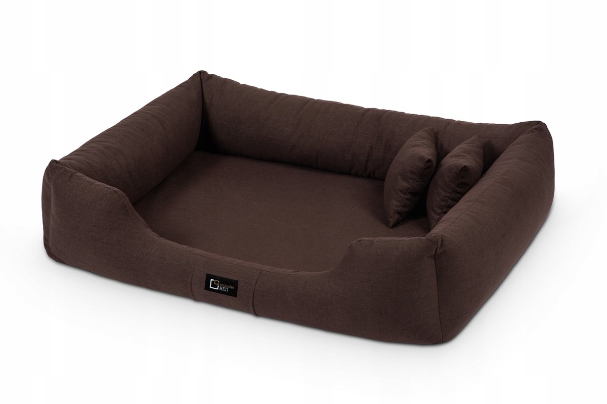 Orthopedisch Hondenkussen Bruno L+ 90x70cm Bruin - Comfort voor uw hond