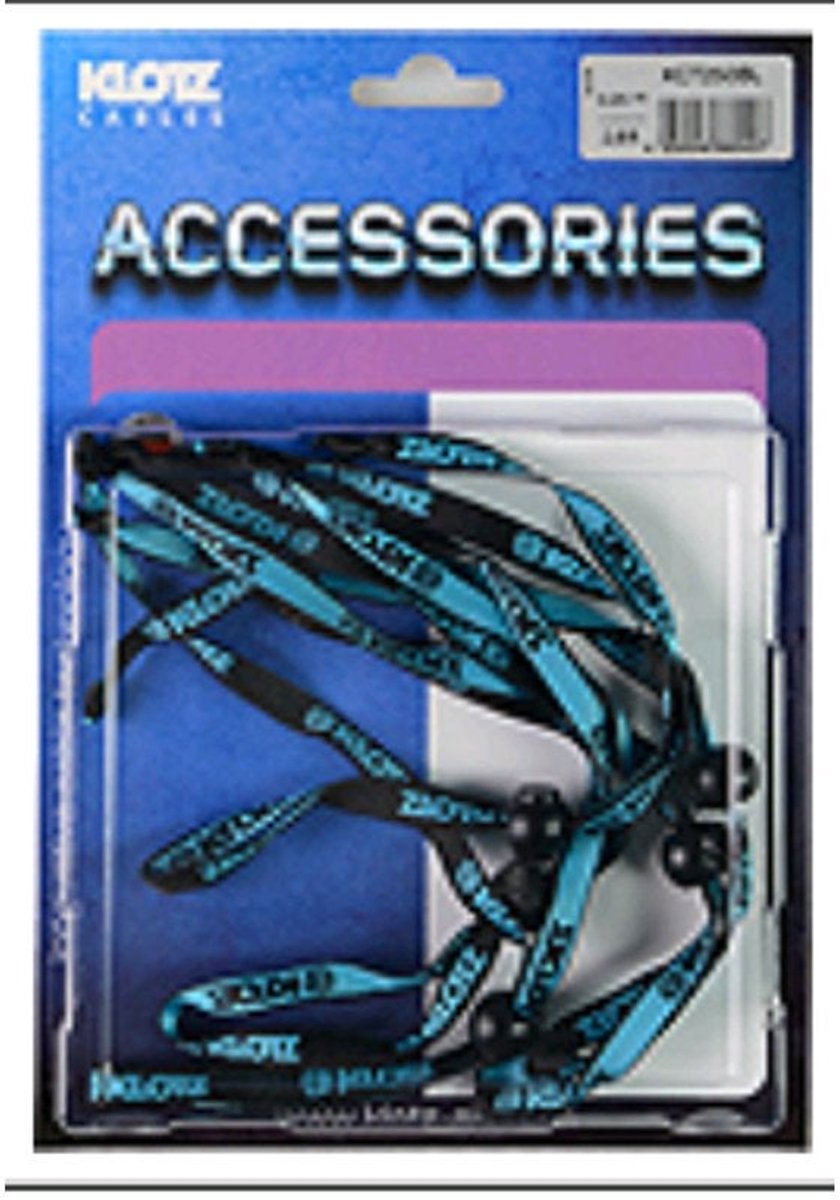 Klotz KCT250BL kabelbinders, set van 5 (blauw)