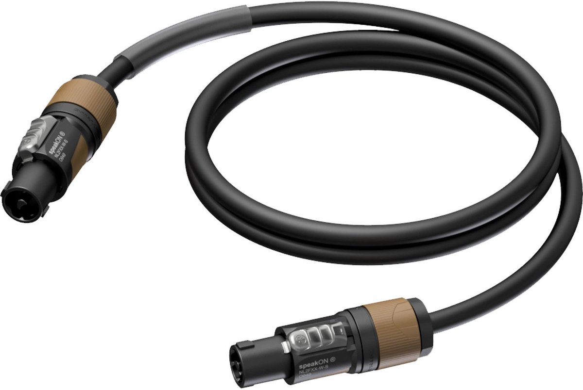 Procab PRA522/1.5 HighFlex luidsprekerkabel 2-polig speakON - 1.5 m