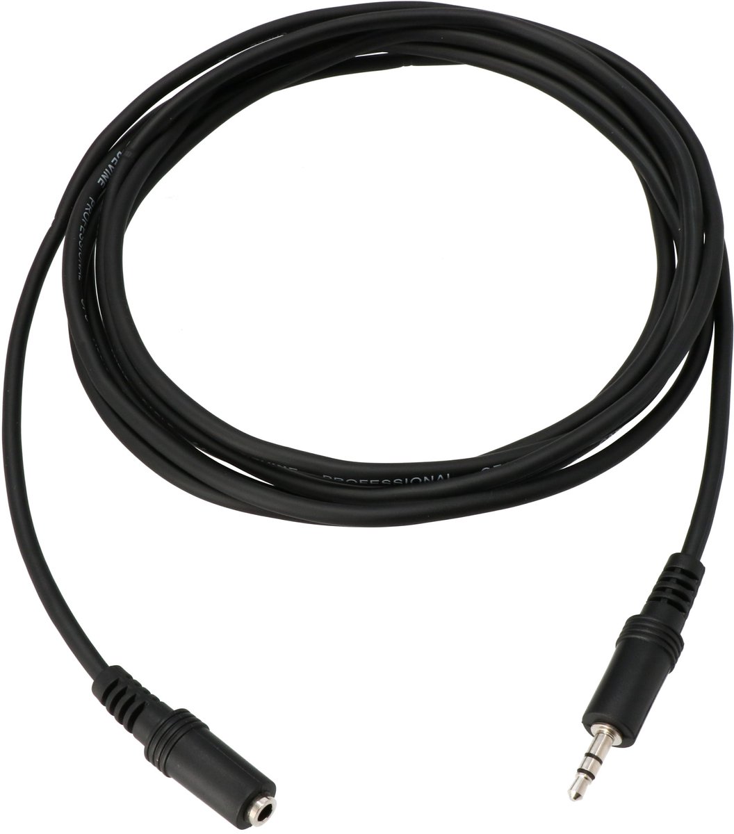 Devine VE3230 jack kabel 3.5mm mini jack female-3.5mm mini jack male 3m