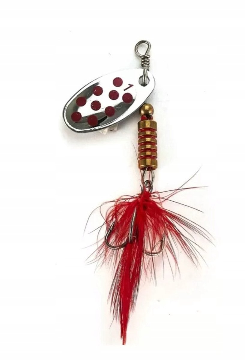 Lucky John Spin X Ronde Spinner 3,5g SR - Visgerei