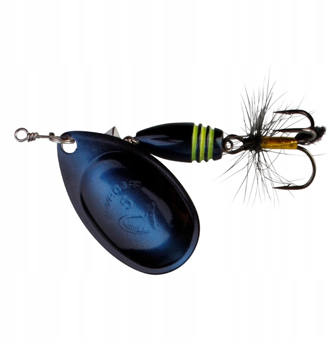 Savage Gear Rotex Spinner Maat 1 3.5g Black/Purple - Roofvis Kunstaas