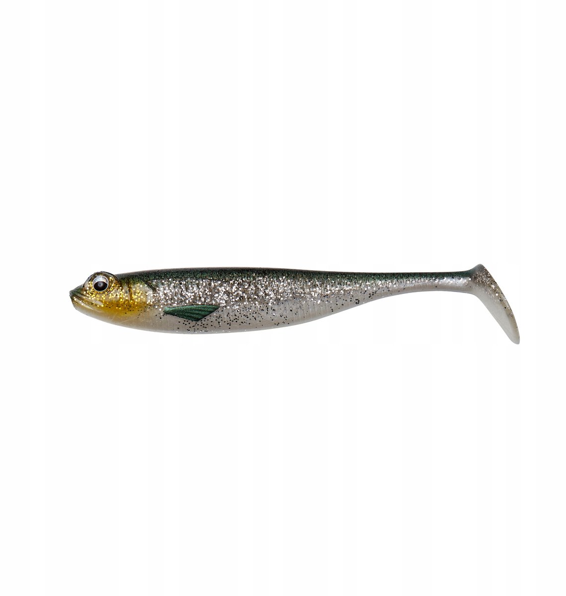 DAM Effzett Shadster Slim 11,5 cm rubber - zilveren glans