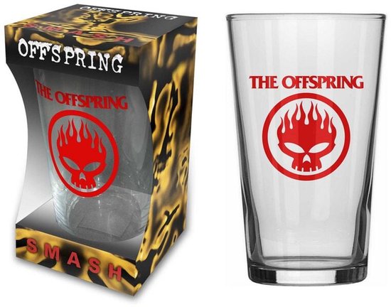 The Offspring Smash Unisex Bierglas - helder - Standard