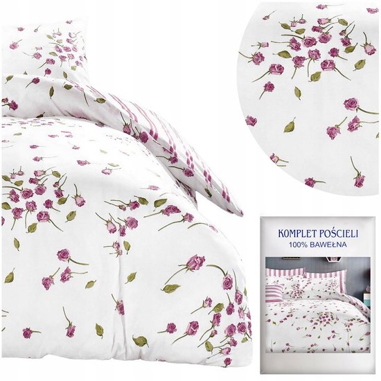 Dobuyly Bloemen dekbedovertrekset kingsize witte botanische bloem dekbed 3 stuks omkeerbare sprei coverlet set, zachte lichtgewicht microvezel beddengoed set voor alle seizoenen, 264 x 229 cm
