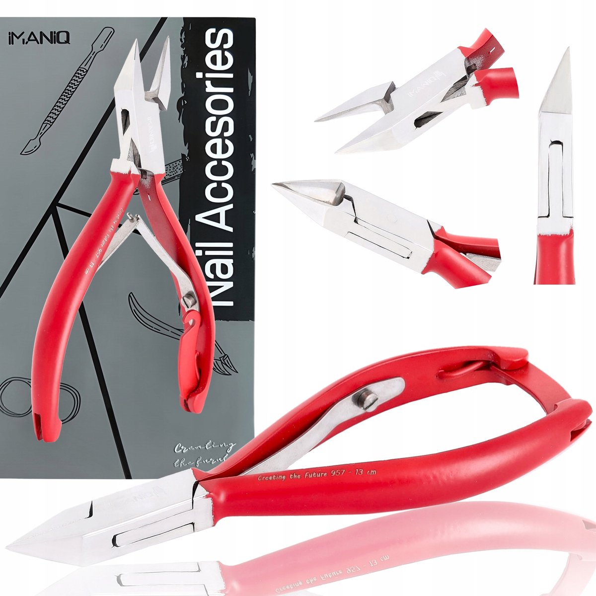 Professionele Nagelriemtang - Roestvrij Staal - Precisie Manicure