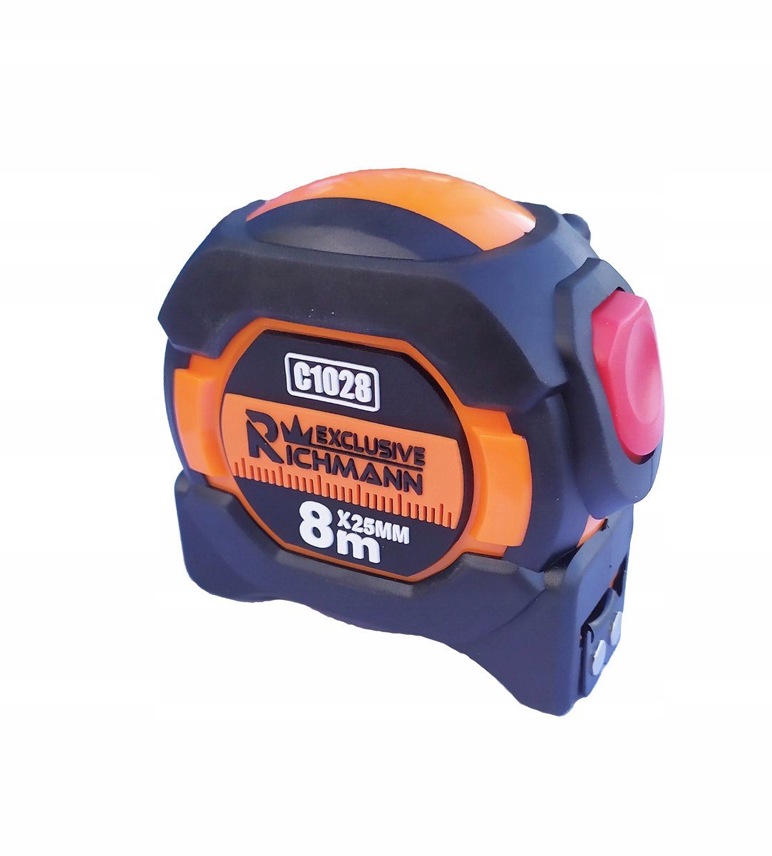 RICHMANN Liniaal 8m x 25mm - Klasse I, Autostop