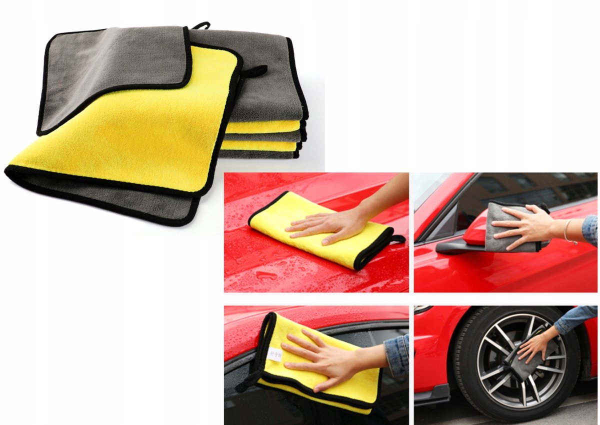 Zachte Microvezel Doek 30x30cm - Auto & Huis
