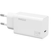 Usb C adapter - 65 watt oplader usb C - Snellader - Laptop oplader usb C - Phreeze origineel