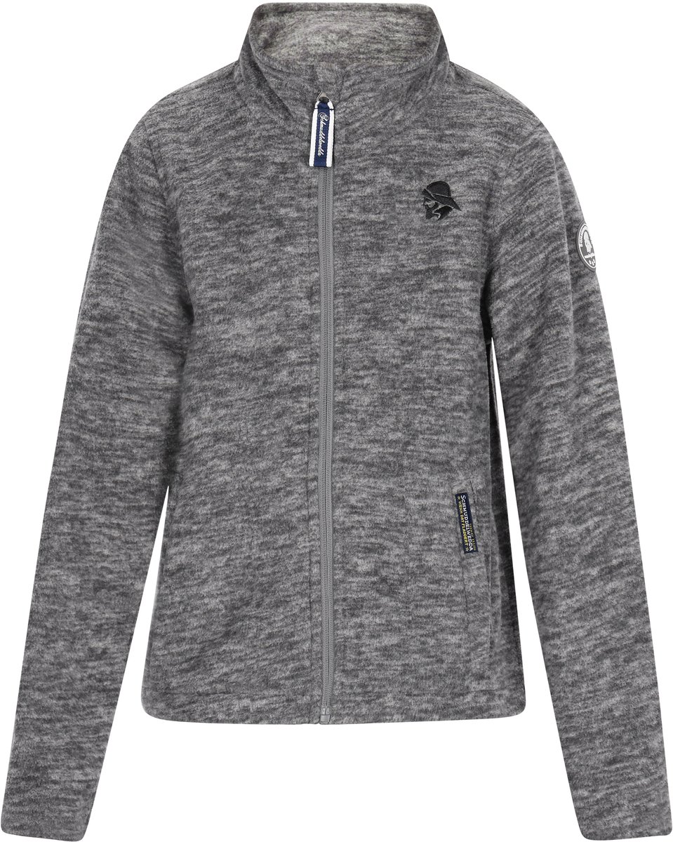 Schmuddelwedda Fleece jas Grijs