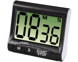 timer countdown zwart