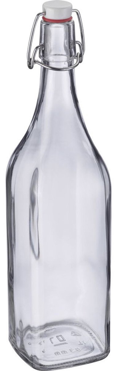 Westmark Beugelfles Vierkant 1 Liter