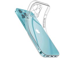 Ceezs Transparant hoesje met Camerabescherming - Geschikt voor Iphone SE 2020/2022 - Iphone 7/8 - Optimale bescherming - Hoesje met camerabescherming