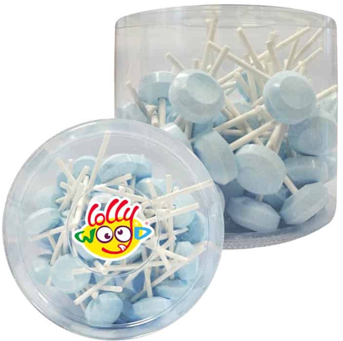 Snoep - Lollywood - Dextrose lolly's blauw - 500 gram