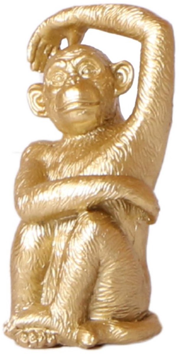 Kolibri Home | Ornament - Decoratie Beeld Sitting Monkey