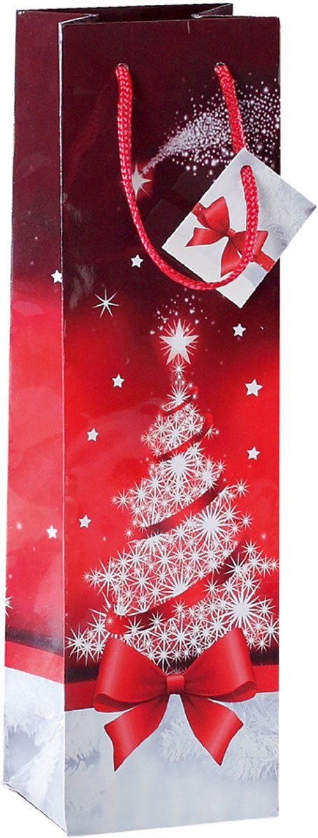 Flessentas 'Sparkling Tree' voor kerst