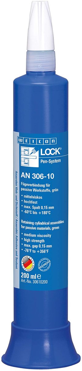 WEICON AN 306-10 – Anaëroob pen-systeem 200 ml – Groen