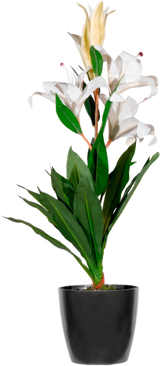 PAPERFLOW kunstbloem - Lelie, hoogte: 65 cm