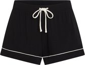 Hunkemöller Dames Nachtmode Shorts Jersey Essential - Zwart - maat S