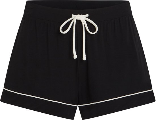 Hunkemöller Dames Nachtmode Shorts Jersey Essential - Zwart - maat S