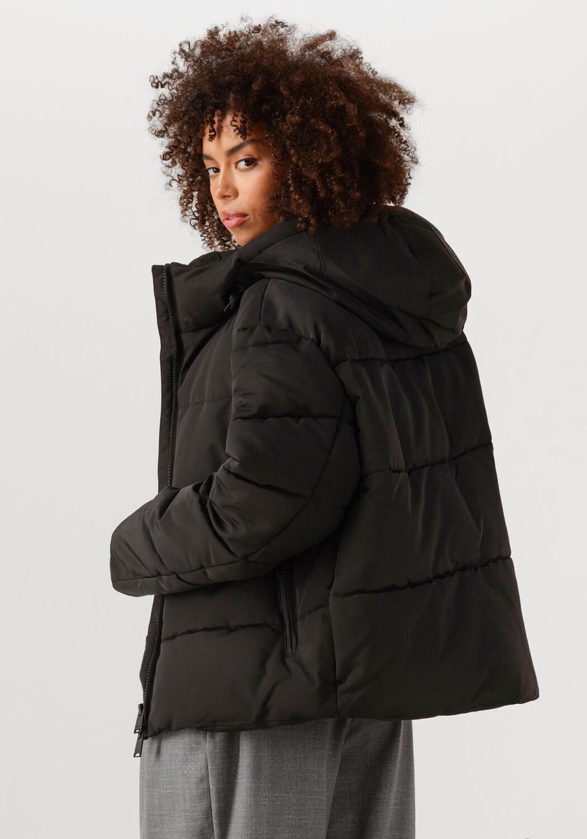 WITHBLACK Wblglorian Puffer Jacket Jassen Dames - Winterjas - Zwart - Maat S