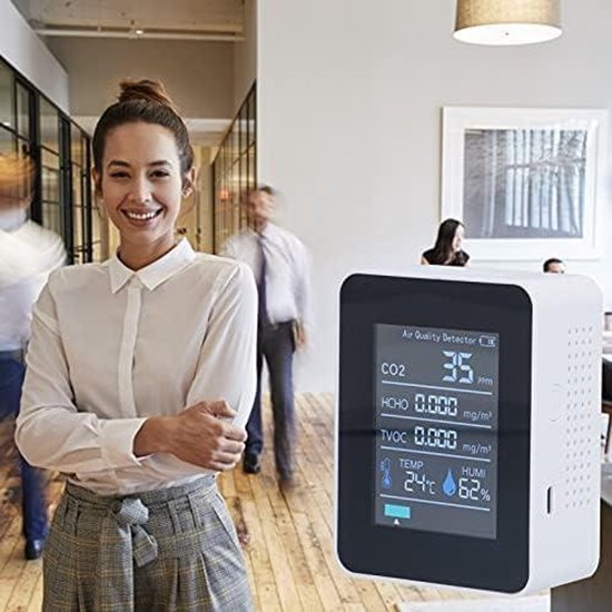 Geavanceerde Luchttester Voor Thuis - Professionele Binnenluchtkwaliteit Monitor Met Realtime Detectie