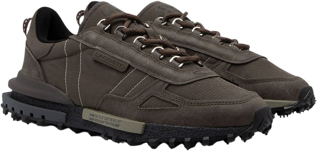 Lacoste Elite Active 225 Sneakers Heren Bruin