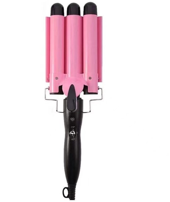 Foto: 3 cilinder krultang extra grote 1 25 32 mm krultang met directe warmte verstelbare krultang met 2 temperatuurregelaars