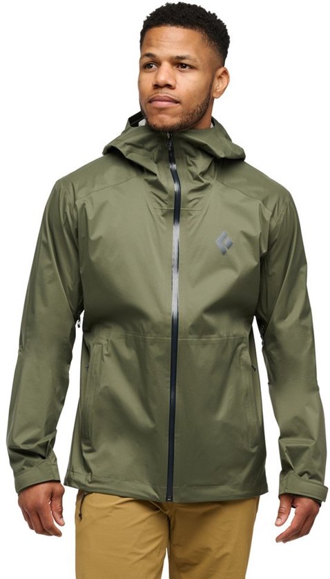 Black Diamond Fineline Stretch Shell verte XS homme