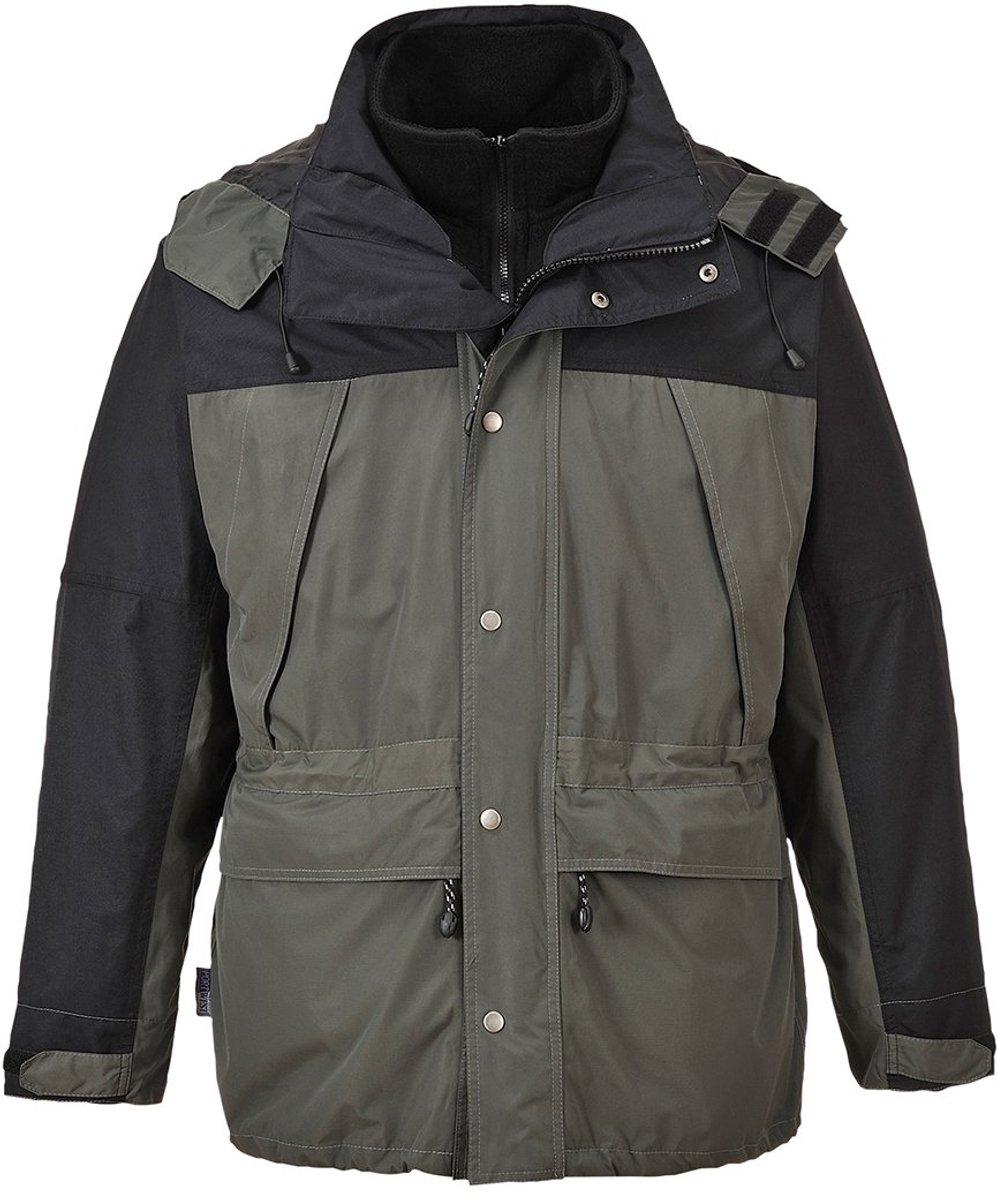 Portwest Orkney 3-in-1 ademend jack S532 Grijs