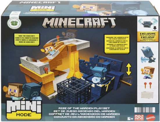 Mattel MINECRAFT MINIMUM MODE Rise of the Warden Playset