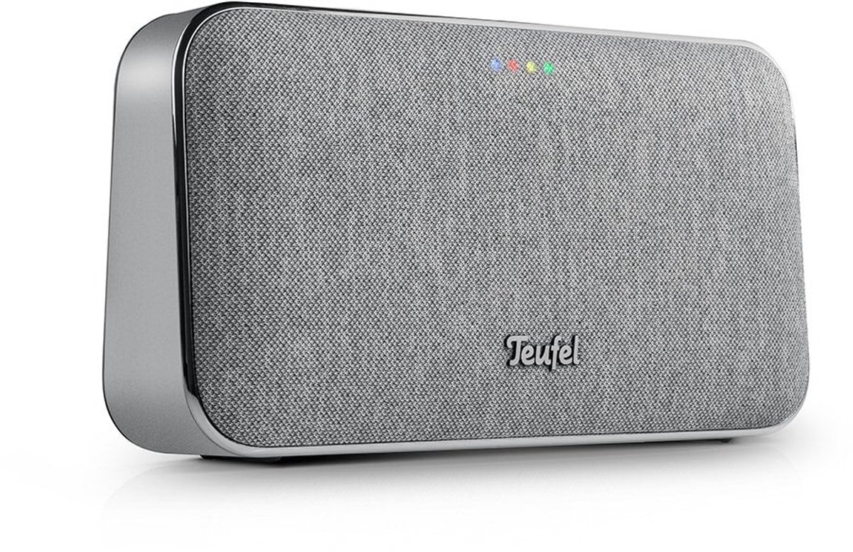 Teufel MOTIV GO VOICE Wi-Fi Bluetooth Speaker wireless silver white (105952002)