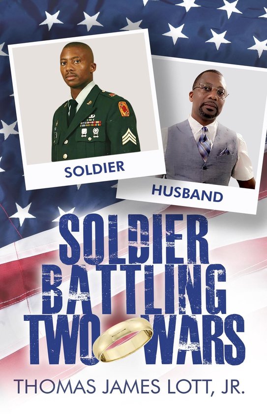 Soldier Battling Two Wars - cover