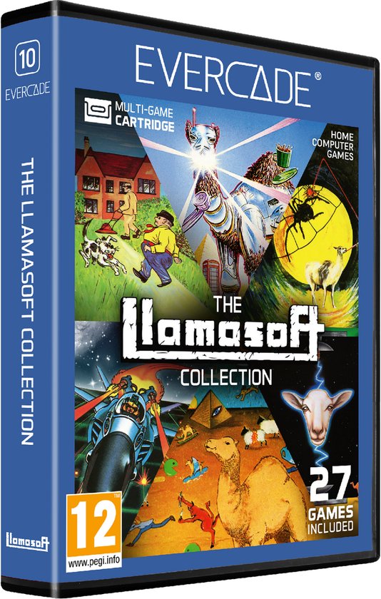 Everacade Cardridge - The Llamasoft Collection - 27 games