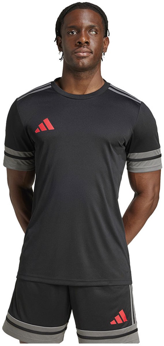 Adidas Squadra 25 T-shirt Met Korte Mouwen Zwart L Man