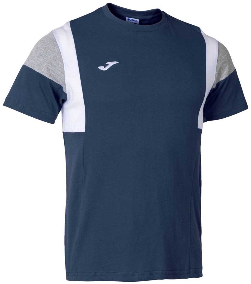 Joma Confort Iii T-shirt Met Korte Mouwen Blauw 5-6 Years Jongens