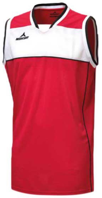 Foto: Mercury equipment utah mouwloos t shirt rood l man