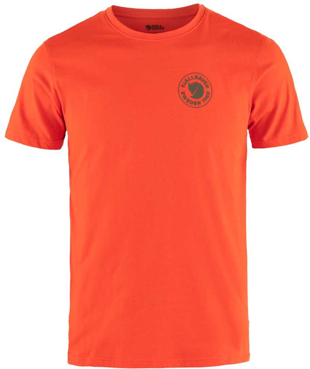 Fjällräven 1960 Logo T-shirt Met Korte Mouwen Man Oranje