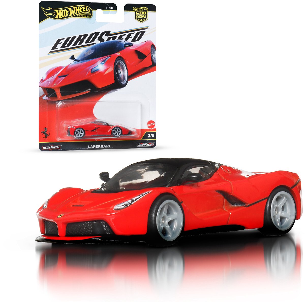 Hot Wheels Car Culture Premium metalen speelgoedauto of truck op een schaal van 1:64 (stijlen kunnen variëren)