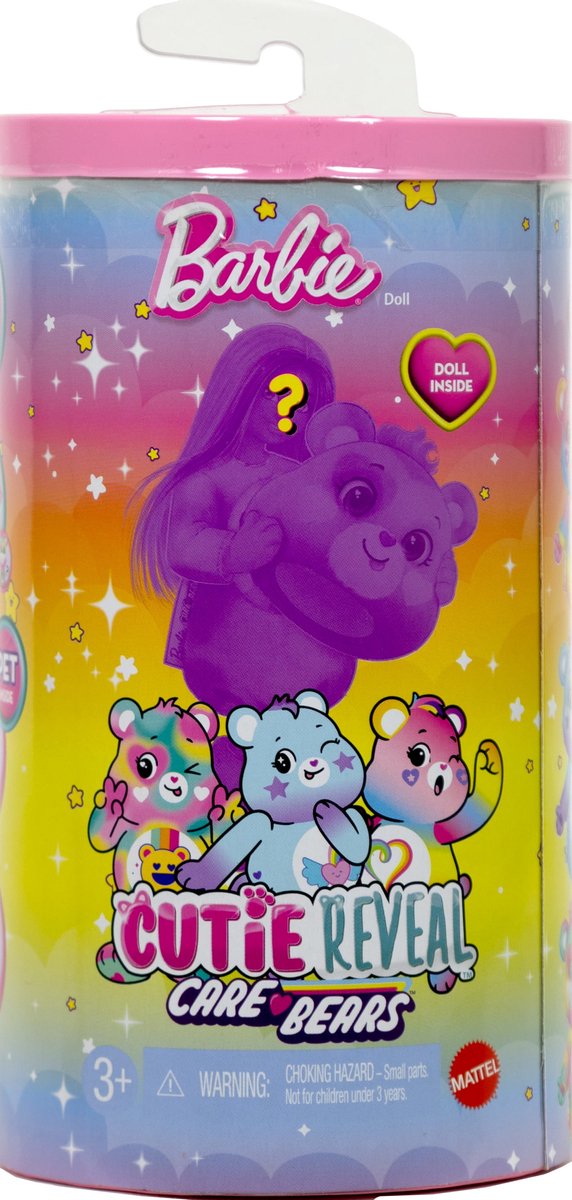Barbie Cutie Reveal Care Bears Doll — afbeelding 2