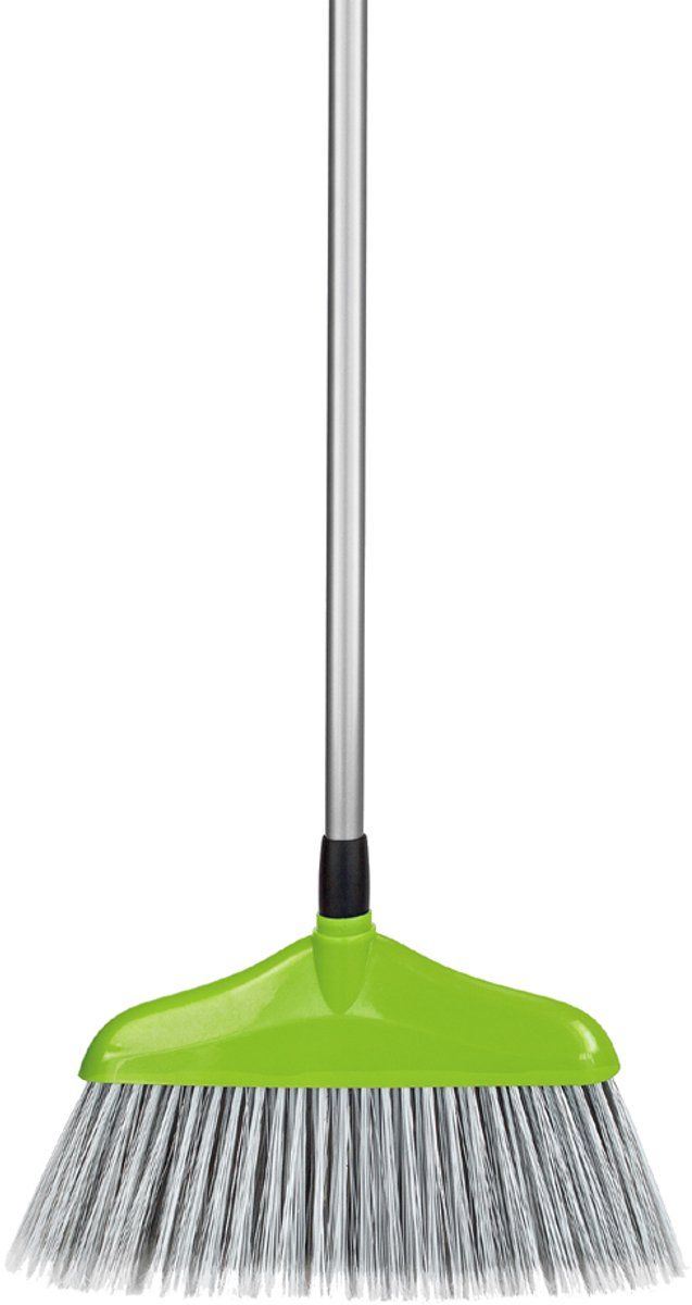 Peggy Perfect bezem met telescoopsteel, kunststof borstels, 88-140 cm