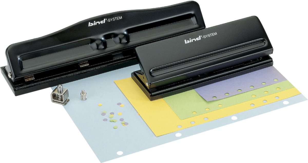 *perforator Bind 19 x 6 x 3 cm zwart