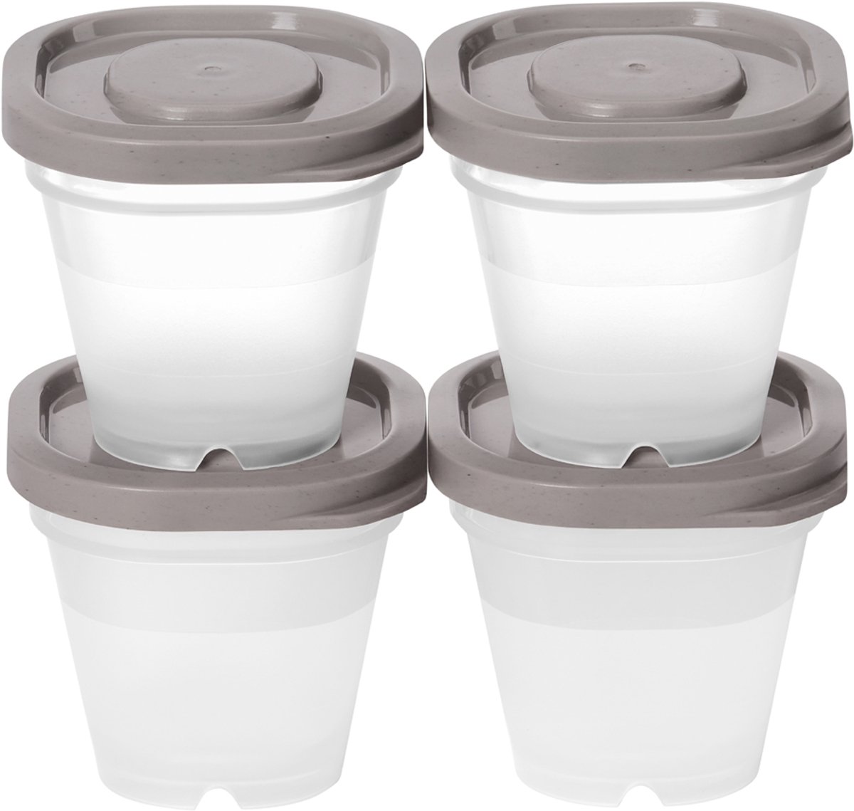 smartstore vershouddoos 'Fresh', 4 x 50 ml, grijs / transparant