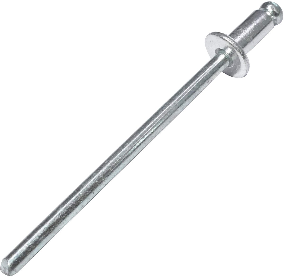 C48093 - Set van 100 blindklinknagels Ã˜3x6mm aluminium/staal - DIN 7337 A - popnagel met breekmechanisme