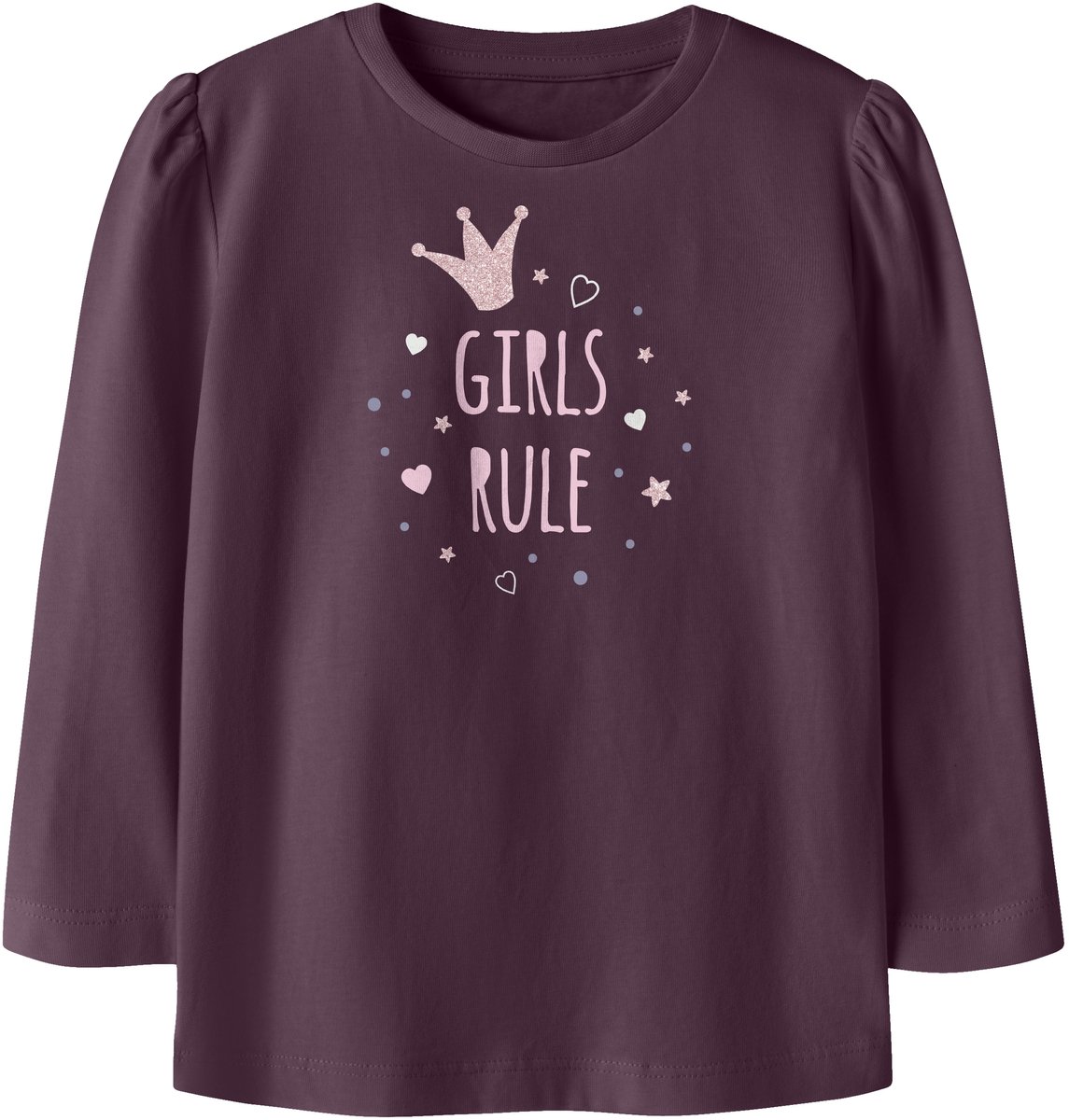 NAME IT - NMFOLINAS LS TOP PB - Meisjes - Lange mouwen shirts