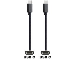 OneOne 3,0m oplaadkabel. Sterke USB C naar C kabel. Stevig laadkabel snoer past op Sony DualSense Controller, Playstation 5 Controller, PULSE 3D Wireless Headset
