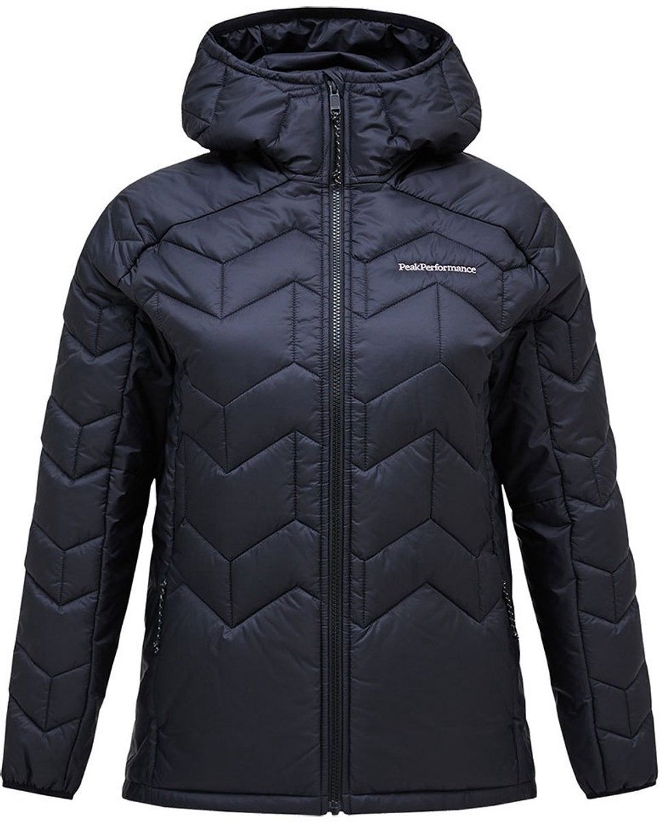 Peak Performance Elevate Liner Jas Zwart L Vrouw