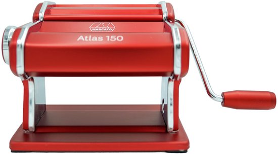 Marcato Atlas 150 Color Pastamachine - Rood
